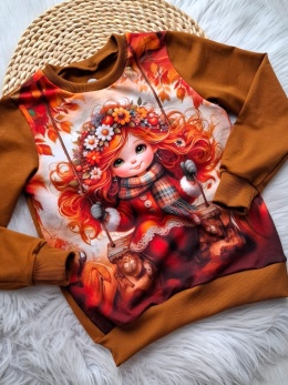 Bluza panel dziewczynka