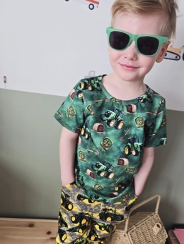 Bluzka traktory + spodnie dresowe