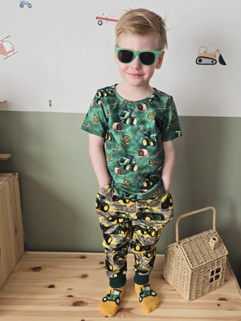 Bluzka traktory + spodnie dresowe