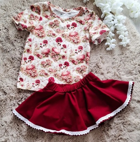 Bluzka + spódnico-spodenki