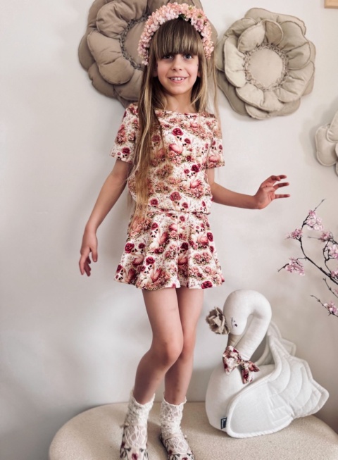 Bluzka + spódnico-spodenki