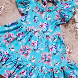 Sukienka Limona rękaw motylek